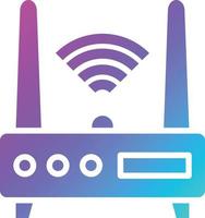 Router-Vektor-Icon-Design-Illustration vektor