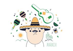 Gratis Mariachi Vector