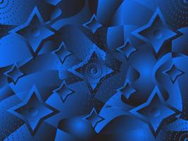 abstrakter hintergrund mit blauem sternverlauf vektor
