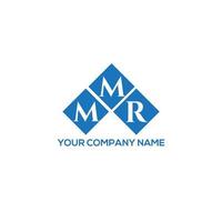 mmr-Brief-Logo-Design auf weißem Hintergrund. mmr kreative Initialen schreiben Logo-Konzept. MMR-Briefdesign. vektor