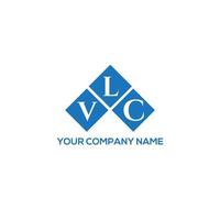 vlc brev logotyp design på vit bakgrund. vlc kreativa initialer brev logotyp koncept. vlc bokstavsdesign. vektor