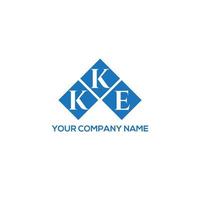 pt. kke letter design.kke letter logo design på vit bakgrund. kke kreativa initialer bokstavslogotyp koncept. kke letter design.kke letter logo design på vit bakgrund. k vektor
