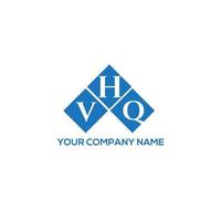 vhq-Brief-Logo-Design auf weißem Hintergrund. vhq kreatives Initialen-Buchstaben-Logo-Konzept. vhq Briefgestaltung. vektor