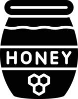honung vektor ikon design illustration