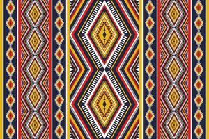 geometriska etniska orientaliska sömlösa mönster traditionella. design för bakgrund, tapeter, vektorillustration, textil, tyg, kläder, batik, matta, broderi. vektor