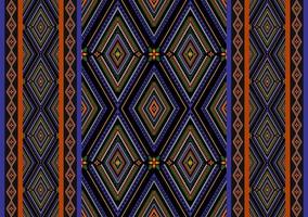 abstrakt etnisk blomma konst. geometriska orientaliska sömlösa mönster traditionella. randig i tribal stil. design för bakgrund, tapeter, vektorillustration, tyg, kläder, batik, matta, broderi. vektor