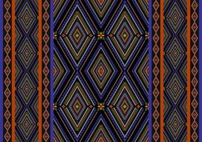 abstrakte ethnische Blumenkunst. geometrisches orientalisches nahtloses muster traditionell. Tribal-Stil gestreift. Design für Hintergrund, Tapete, Vektorillustration, Stoff, Kleidung, Batik, Teppich, Stickerei. vektor