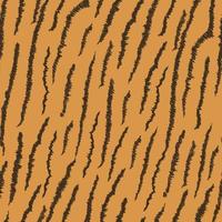 muster textur tiger orange streifen wiederholte nahtlose schwarze dschungelsafari vektor