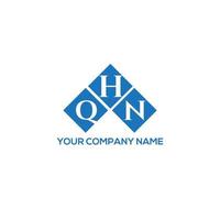 qhn kreatives Initialen-Buchstaben-Logo-Konzept. qhn-Brief-Design.qhn-Brief-Logo-Design auf weißem Hintergrund. qhn kreatives Initialen-Buchstaben-Logo-Konzept. qhn Briefgestaltung. vektor