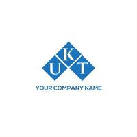 ukt-Buchstaben-Design.ukt-Buchstaben-Logo-Design auf weißem Hintergrund. uk kreative Initialen schreiben Logo-Konzept. ukt-Buchstaben-Design.ukt-Buchstaben-Logo-Design auf weißem Hintergrund. u vektor