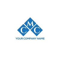cmc-Buchstaben-Logo-Design auf weißem Hintergrund. cmc kreative Initialen schreiben Logo-Konzept. CMC-Briefgestaltung. vektor
