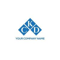 ckd-Buchstaben-Design. ckd-Brief-Logo-Design auf weißem Hintergrund. ckd kreative Initialen schreiben Logo-Konzept. ckd-Buchstaben-Design. ckd-Brief-Logo-Design auf weißem Hintergrund. c vektor