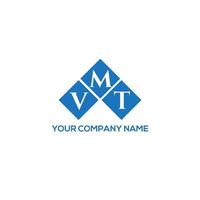 vmt brev logotyp design på vit bakgrund. vmt kreativa initialer brev logotyp koncept. vmt bokstavsdesign. vektor