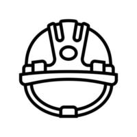 Helm Builder Symbol Leitung Vektor Illustration