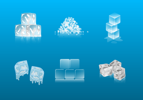 Free crushed ice vector