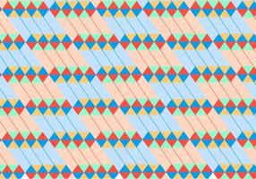 Zusammenfassung Red Geometric Pattern Vector