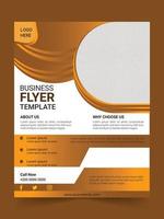 Business Flyer Vorlage Corporate Design Vektor eps 10
