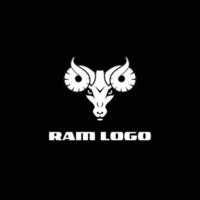 ram logotyp, maskot team vektor