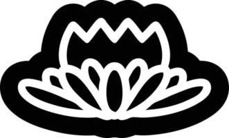 lotusblomma ikon vektor