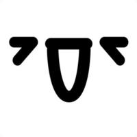 Symbol für lachendes Gesicht vektor