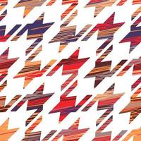 abstraktes Tweed-Karo nahtloses Muster. Grunge Hahnentritt endlose Tapete. einfacher geometrischer Tartandruck. vektor