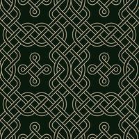 Keltische Knoten inspirierten nahtlosen Hintergrund