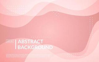 minimales abstraktes rosa weiches buntes mit dynamischem geometrischem hintergrund der gewellten form. Folge10 vektor