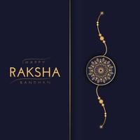 raksha bandhan Social-Media-Beitrag vektor