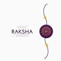 raksha bandhan Social-Media-Beitrag vektor