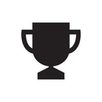 trofé, sport cup ikon vektor i clipart stil