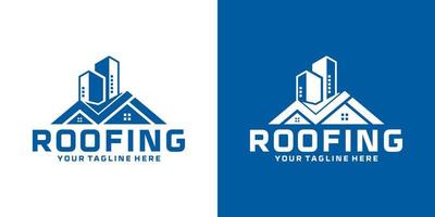 Gebäudedach-Logo-Design, Architektur