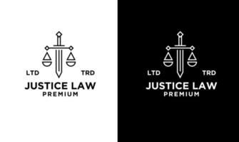 Logo-Icon-Design der Anwaltskanzlei für Cyber-Gerechtigkeit vektor