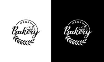 bageri vintage märke och etiketter vektor