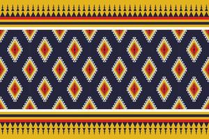 geometrisches ethnisches orientalisches nahtloses muster traditionell. aztekischer Stil. Design für Hintergrund, Tapete, Vektorillustration, Textil, Stoff, Kleidung, Batik, Teppich, Stickerei. vektor