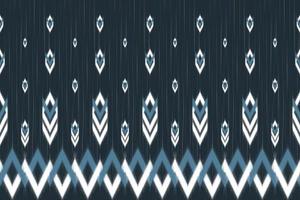 ikat etniskt mönster traditionellt. randig aztekisk stil. design för bakgrund, tapeter, vektorillustration, textil, tyg, kläder, batik, matta, broderi. vektor