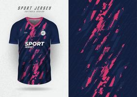 hintergrundmodell für sporttrikots, trikots, laufshirts, mittelstreifen für sublimation. vektor