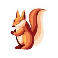 Eichhörnchen-Tier-Symbol vektor