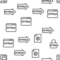 https element vektor sömlösa mönster