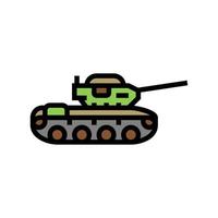 tank maskin färg ikon vektor illustration