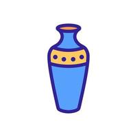 Vase Amphore Symbol Vektor Umriss Illustration