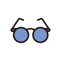 brille urlaub symbol illustration vektor