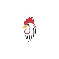 Huhn-Logo-Icon-Design vektor