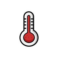 termometer ikon vektor konst design