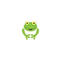 Frosch-Symbol-Vektor-Illustration vektor