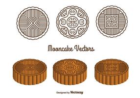 Mooncake Vektoren