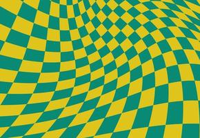 psychedelisches geometrisches Muster mit Quadraten vektor