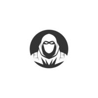 Ninja-Logo-Symbol-Design-Illustration vektor