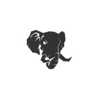 elefant ikon logotyp design illustration vektor