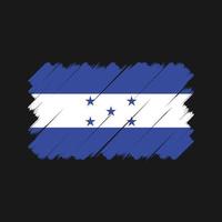 honduras flaggborste. National flagga vektor