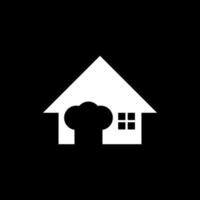 Cheff Home-Logo-Symbol-Vektor-Vorlage vektor